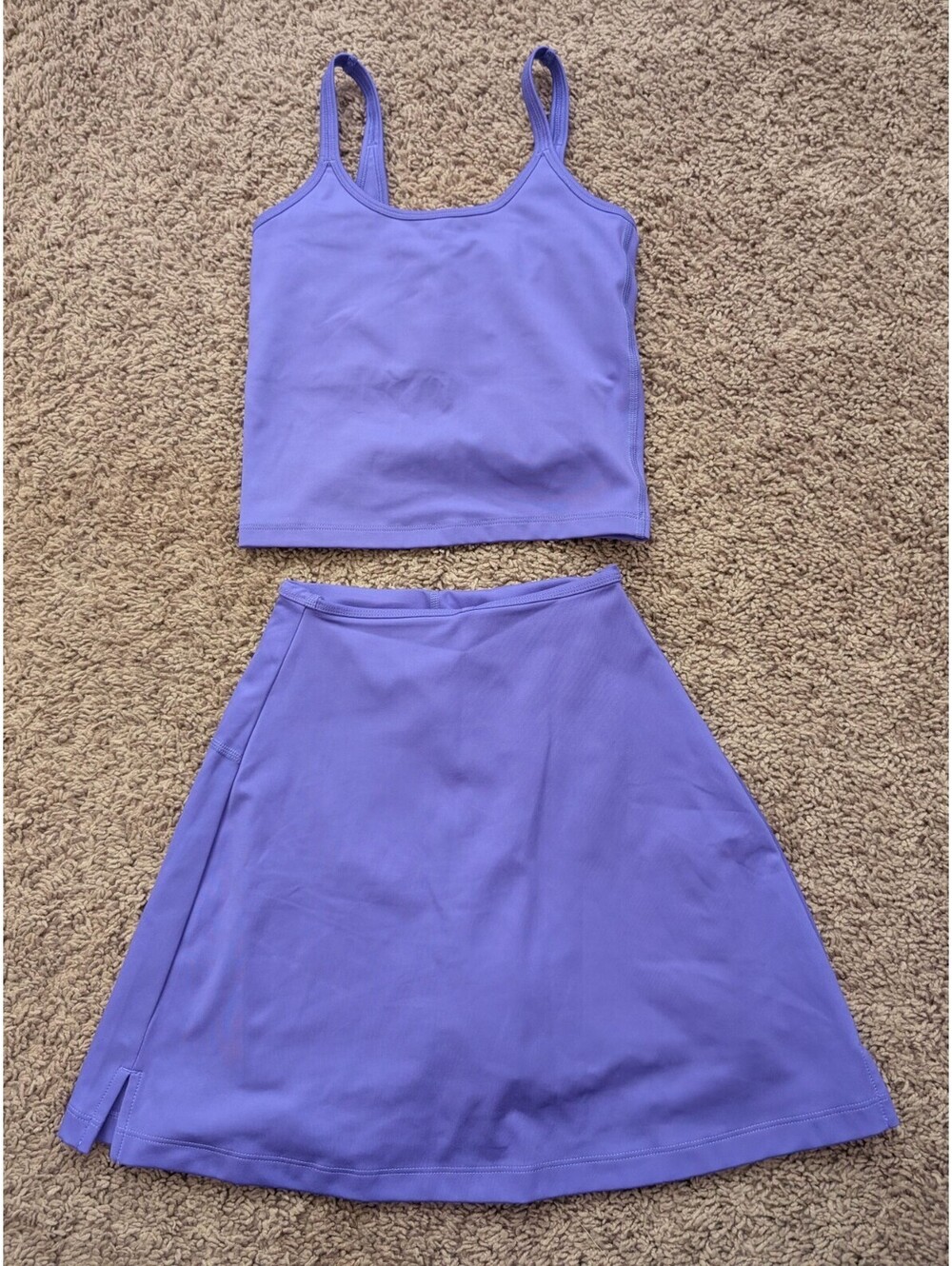 Dopamine Dressing Girlfriend Collective Purple Matching Active Set XXS